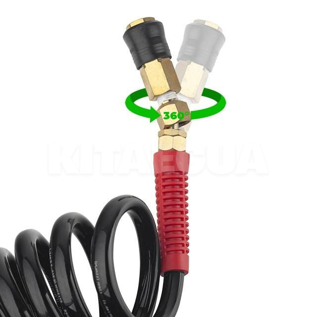 Шланг воздушный 10м 8х12мм 15 бар полиуретановый STORM M-Flex Intertool (PT-1796) - 2