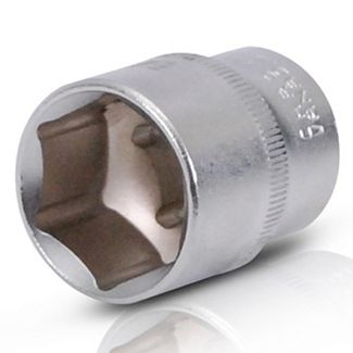 Головка торцевая 6-гранная 27 мм 1/2" 42 мм Intertool