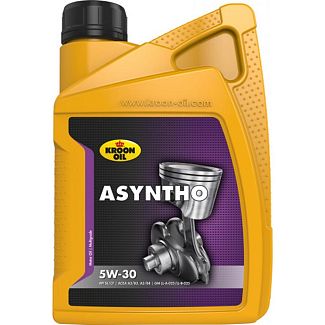 Масло моторное синтетическое 1л 5W-30 Asyntho KROON OIL