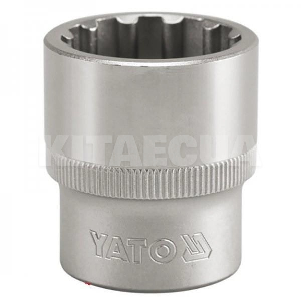 Головка торцева SPLINE 15 мм 1/2" 38 мм YATO (YT-1467)