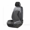 Чехлы на передние сиденья черные с подголовником 3D 2 шт. Malibu BELTEX (BX89110)