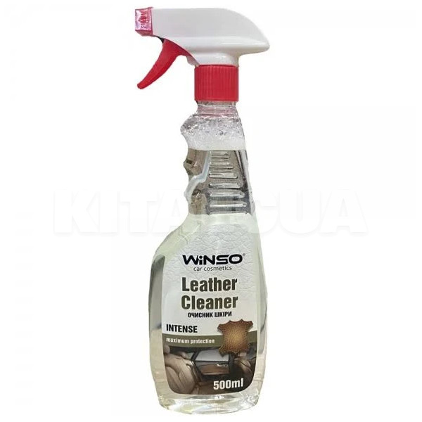 Очиститель для кожи LEATHER CLEANER INTENSE 500мл Winso (810720)