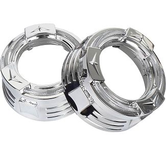 Маски для линз 3" С46 W+Y ангельские глазки SIGMA4car