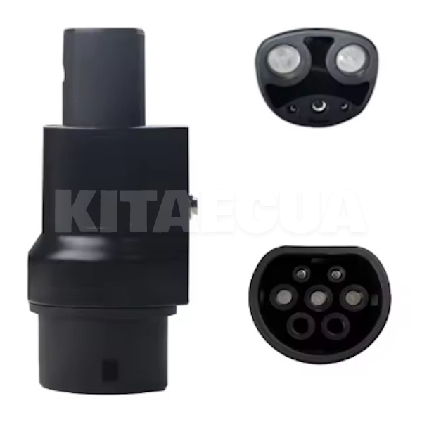 Переходник Guwieyg 7.4 кВт 32А 1-фаза GB/T AC (станція) - Type Tesla (американське авто) GUWIEYG на TESLA (P-GBTTS) - 7