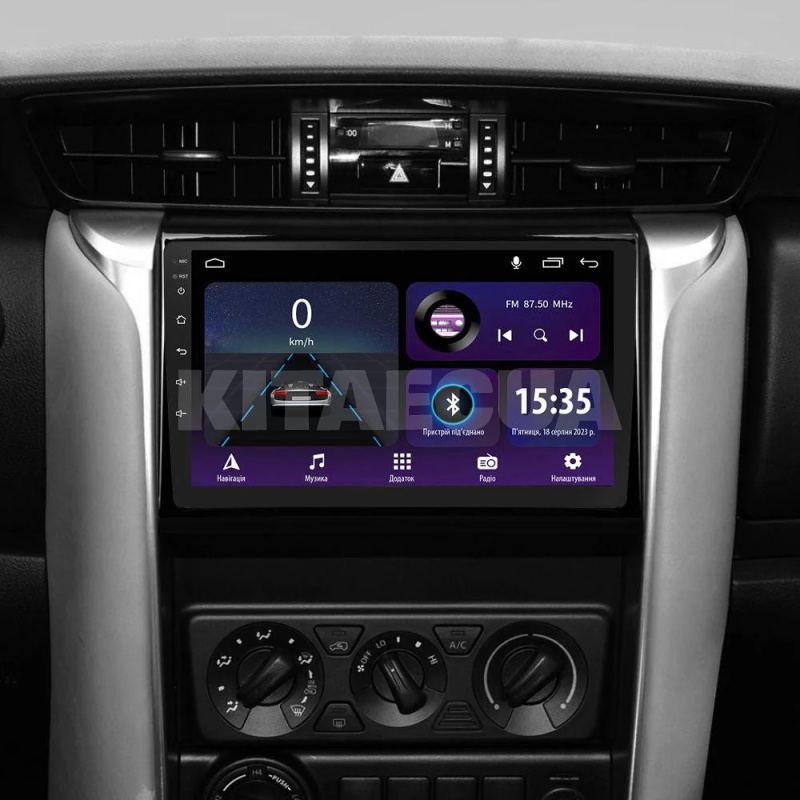 Штатна магнітола E9232 2+32 Gb 9" Toyota Fortuner 2 2015-2018 SIGMA4car (42190) - 2