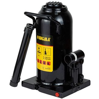 Домкрат гідравлічний пляшковий до 20т (242мм-452мм) SIGMA