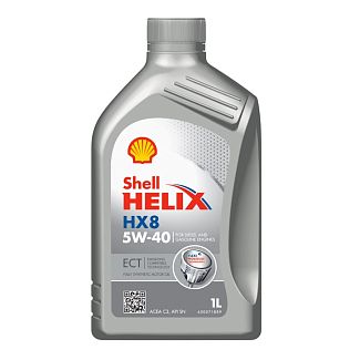 Масло моторное синтетическое 1л 5W-40 Helix HX8 ECT C3+OEM SHELL