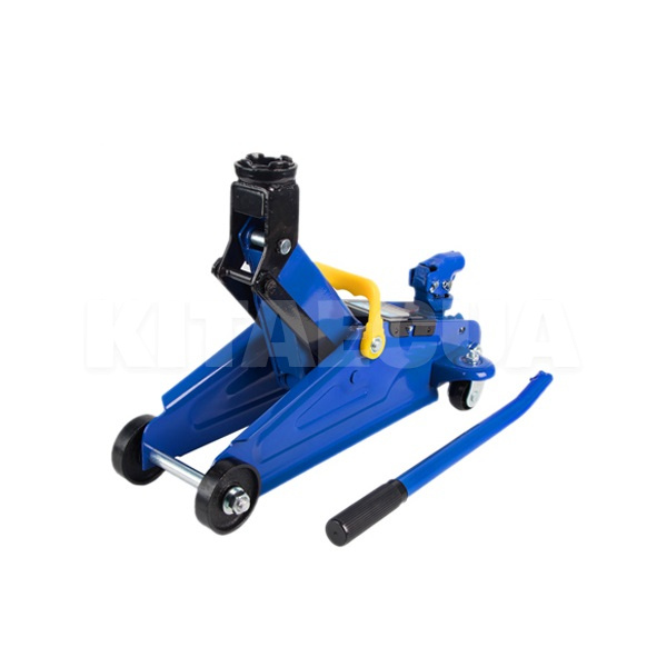 Домкрат гідравлічний підкатний до 2т (135мм-340мм) з кейсом та поворотною ручкою VITOL (ДП-135340К) - 3