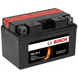 Аккумулятор автомобильный M6 011 8Ач 150А "+" слева Bosch