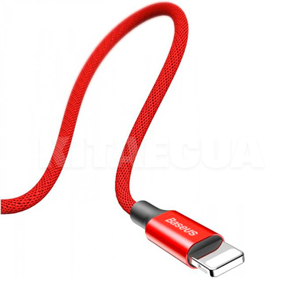 Кабель USB - Lightning 1.8м красный BASEUS (CALYW-A09) - 2