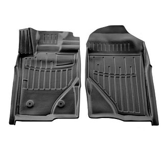 3D килимки передні FORD Ranger P703 (2022-н.в.) FC2 кліпси Stingray