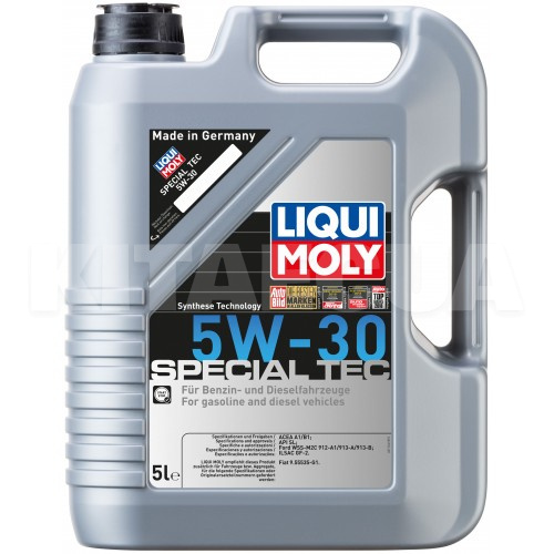 Масло моторне синтетичне 5л 5W-30 Special TEC LIQUI MOLY (9509)