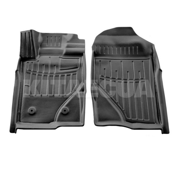 3D килимки передні FORD Ranger P703 (2022-н.в.) FC2 кліпси Stingray (5007242)