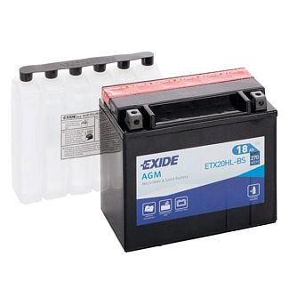 Мото акумулятор 18Ач 270А "+" праворуч EXIDE