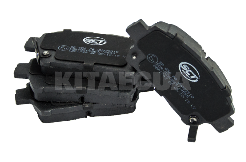 Колодки тормозные передние SCT на Geely SL (1064002557) - 7