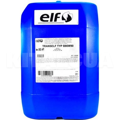 Масло трансмісійне мінеральне 20л 80W-90 Tranself Type B ELF (130088)