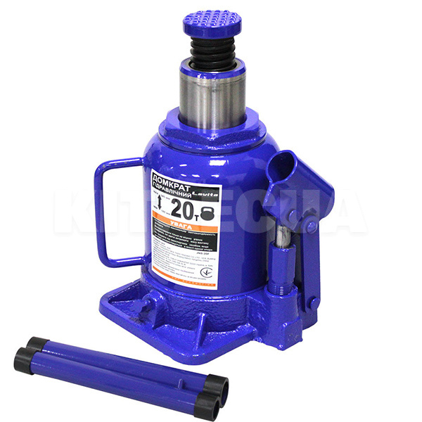 Домкрат гідравлічний пляшечий до 20т (185-345) LAVITA (LA JNS-20F)