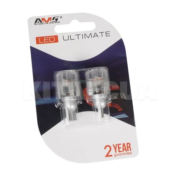 Светодиодная лампа U6 12V W16W 5500K (компл.) AMS (41290) - 6