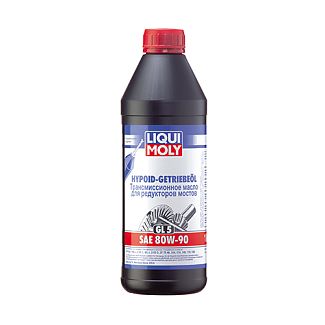 Масло трансмиссионное минеральное 1л 80W-90 Hypoid-Getriebeoil LIQUI MOLY