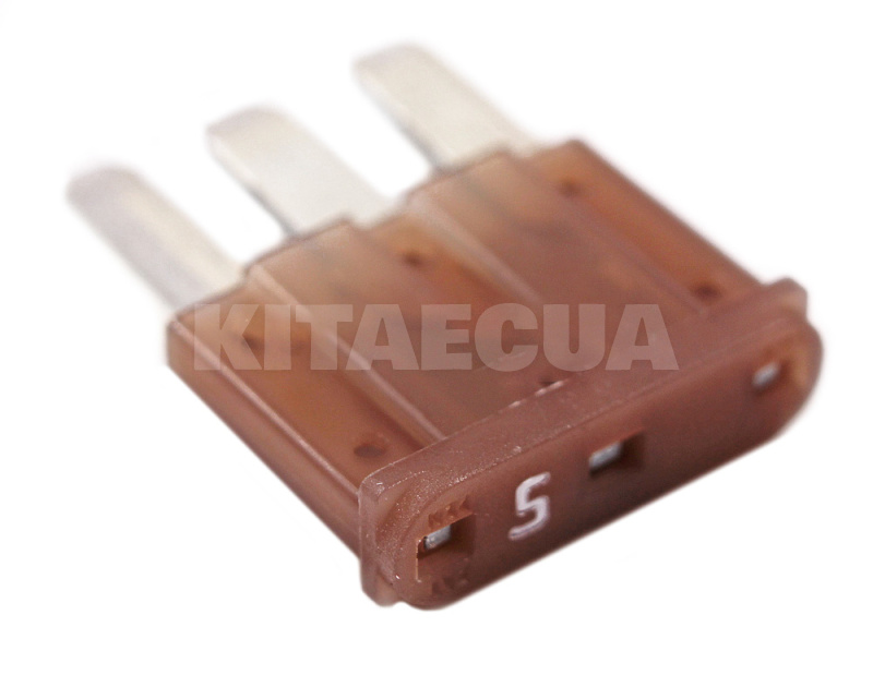 Запобіжник вилочний 5а Micro3 FR03 коричневий TESLA (TES FR3 5A.10)