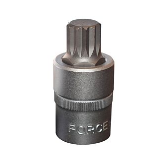 Головка торцевая с универсальной насадкой (XZN) M16 1/2" 55 мм FORCE