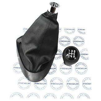 Ручка перемикання передач без кожуха чорна PREMIUM