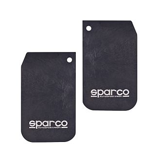 Брызговики SPARCO большие черные 2 шт. VITOL