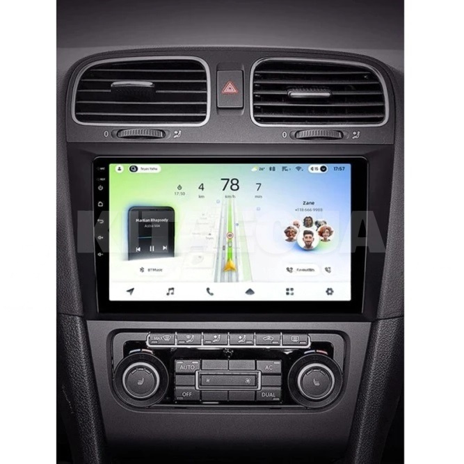 Штатная магнитола CC4L 6+64 Gb 9" Volkswagen Golf 6 2008-2016 Teyes (71309) - 3