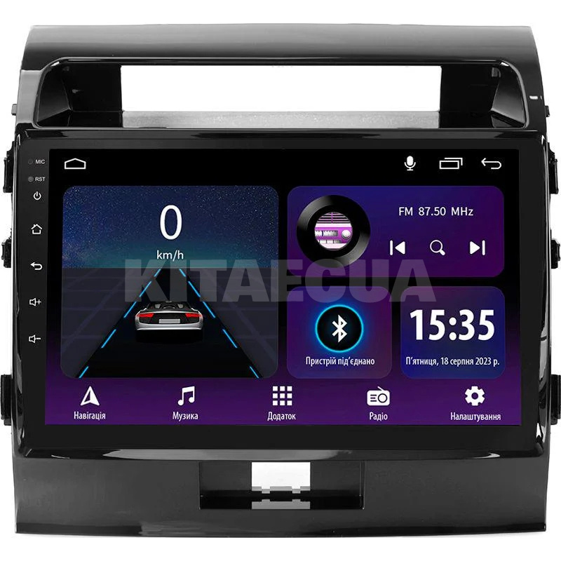 Штатная магнитола E10232 2+32 Gb 10" Toyota Land Cruiser 11 200 2007-2015 SIGMA4car (42388)