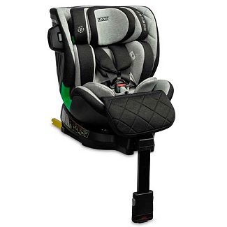 Автокресло детское Turox I-SIZE Isofix 0-36 кг серое Caretero