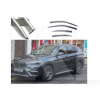 Дефлектори вікон (Вітровики) молдинг із нержавіючої сталі 3D на BMW X1 (2016-2020) 4 шт. FLY (BBMWX11623-W/S)