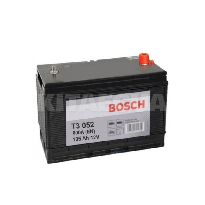 Аккумулятор автомобильный 105Ач 800А "+" слева Bosch (0 092 T30 520)