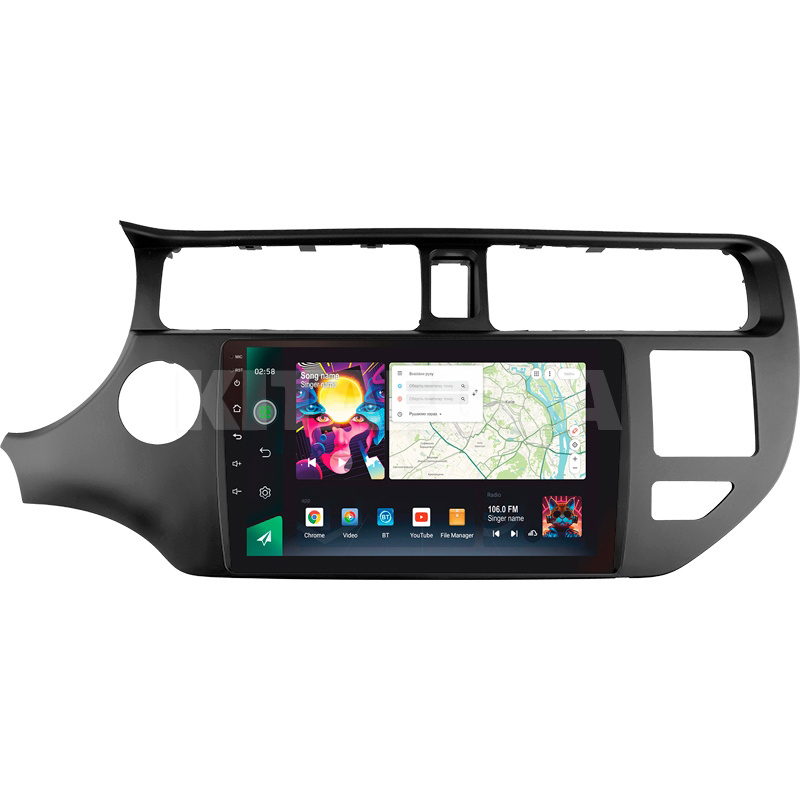 Штатна магнітола PRO 9464 4+64 Gb 9" Kia RIO 4 K3 2011-2015 SIGMA4car (39730)