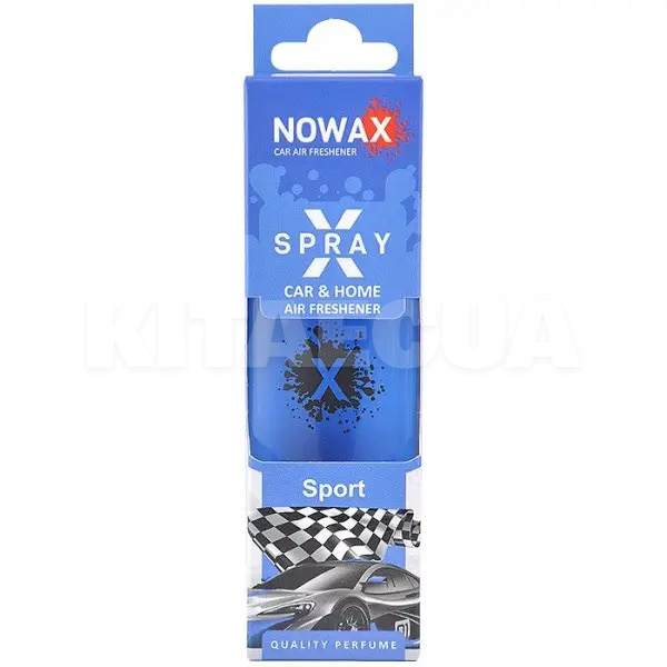 Ароматизатор "спорт" 50мол X Spray Sport NOWAX (NX07600)