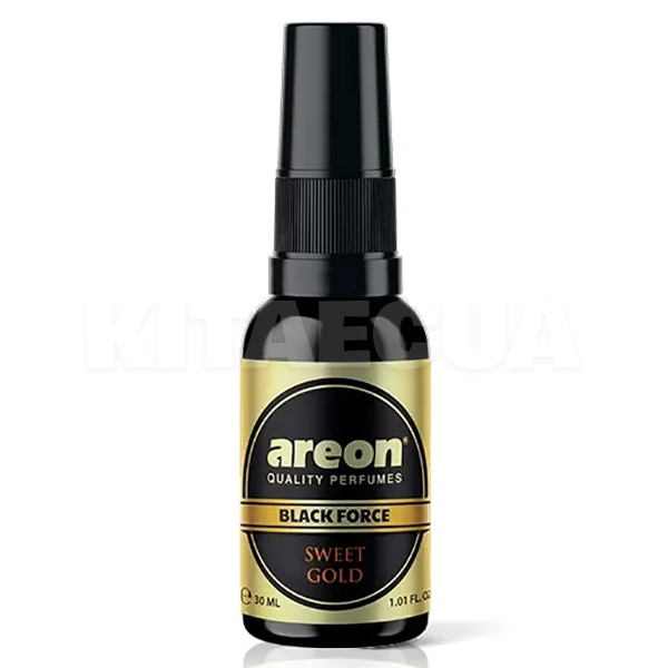 Ароматизатор "сладкое золото" 30мл Perfume Black Force Sweet Gold AREON (PBL04)
