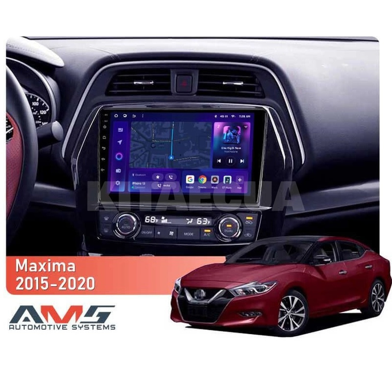 Штатная магнитола MOSS M3 4+32 ГБ 10" Nissan Maxima A36 2015-2020 AMS (50847) - 2