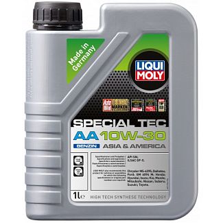 Масло моторное полусинтетическое 1л 10W-30 Special TEC AA Benzin LIQUI MOLY