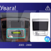 Штатна магнітола MOSS M2 4+32 Gb 9" Toyota Alphard 1 H10 2005-2008 (F2) AMS (49486)
