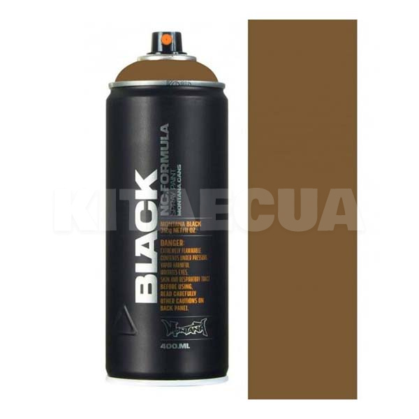 Фарба коричнева 400мл матова BLK6630 Pan MONTANA (321603-MONTANA)
