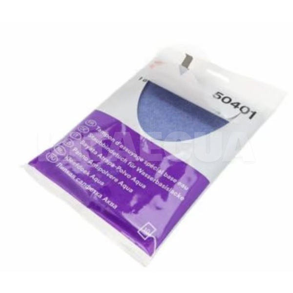 Серветка для авто Tack Cloth Aqua 50401 40х32см липка антистатична 10шт/уп 3M (00000027064) - 2