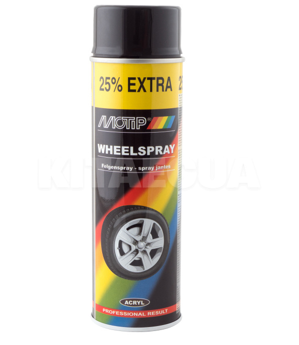 Краска черная 500мл для дисков MOTIP (04018IG-Motip)