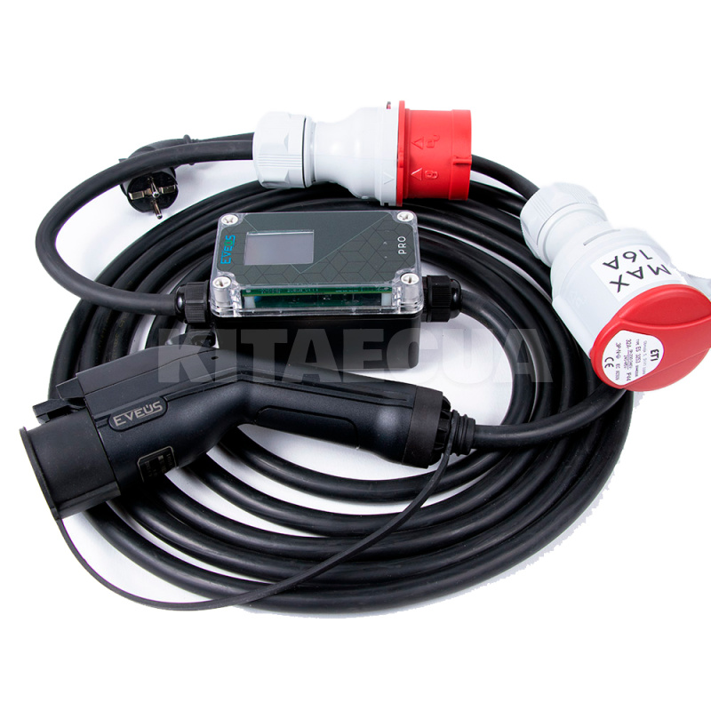 Зарядка для электромобиля Type 1 9.2 кВт 40А 1-фаза Pro WI-FI Pro EVEUS (M40 T1 PRO)