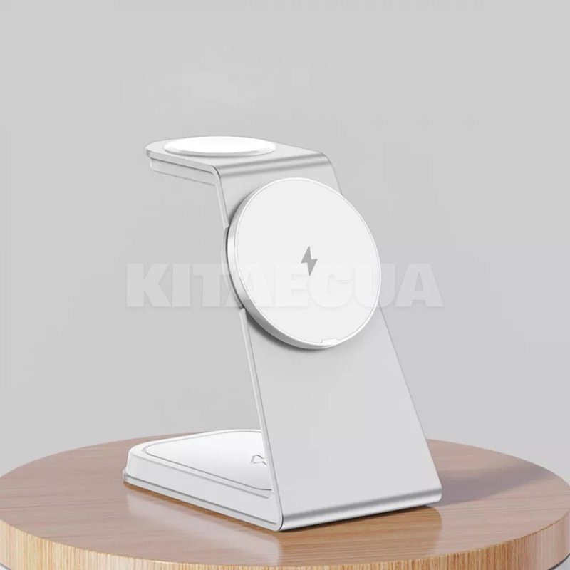 Бездротовий зарядний пристрій 3in1 Type-C Omni Power white PROOVE (555390003) - 2