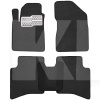 EVA коврики в салон Geely MK Cross (2013-н.в.) черные с метал. подпятником BELTEX (16 09-EVA-BL-T6-BL)