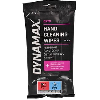 Вологі серветки для авто DXT9 Hand Cleaning Wipes для рук 24шт/уп DYNAMAX