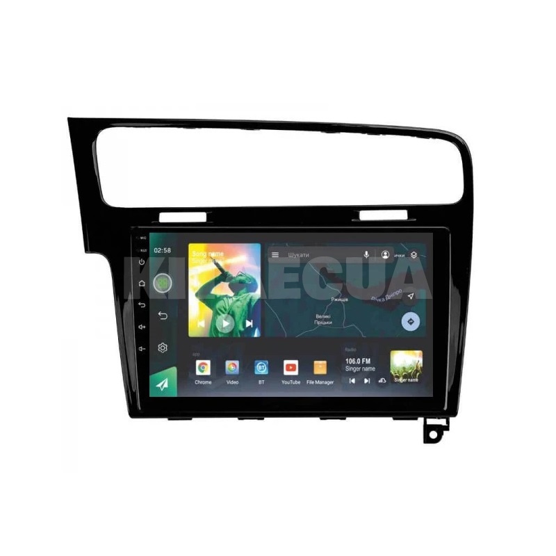 Штатна магнітола X10232 2+32 Gb 10" Volkswagen Golf 7 MK7 2014-2018 (F2) SIGMA4car (34230) - 2