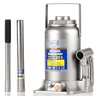 Домкрат гідравлічний пляшковий до 20т ( 244мм-449мм) 433 300 AL ALCA