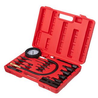 Компрессометр дизельный (наб. 18 предметов) Intertool