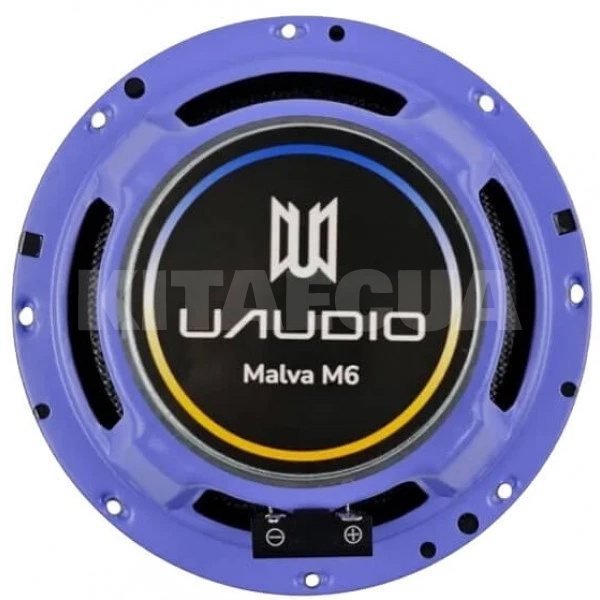Динаміки компонентні 2-х смугові 6.5" (16.5 см) 80 Вт чорні (2 шт) Malva M6 UAudio (44819) - 2