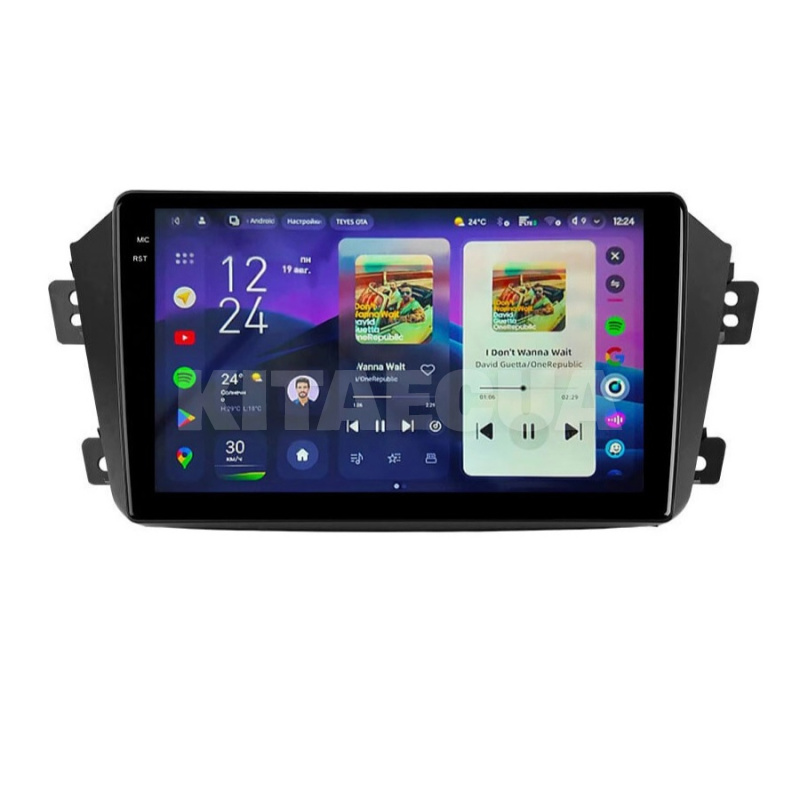 Штатная магнитола CC4 Pro 2k 8+128 Gb 9" Geely Emgrand EX7 2011-2019 Teyes (54793-Teyes)